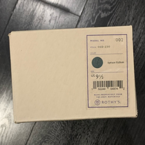 Rothy’s Spruce Python Point - Picture 5 of 10